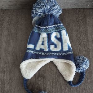 Robin Ruth Alaska Pom Pom Beanie NWT